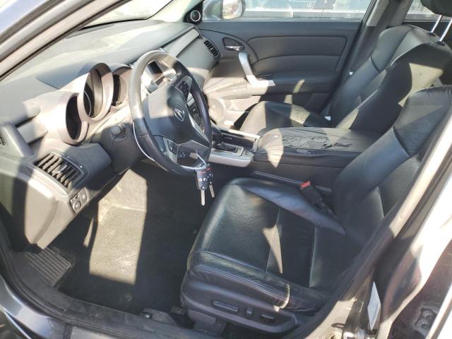 5J8TB18299A002311 - 2009 ACURA RDX GRAY photo 7