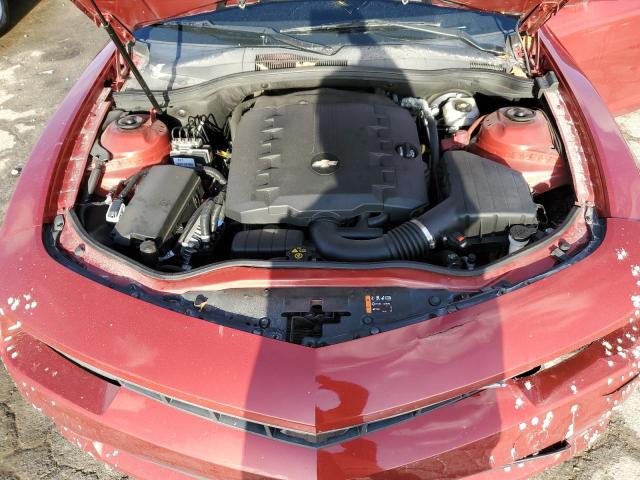 2G1FB1E37E9261404 - 2014 CHEVROLET CAMARO LT RED photo 11