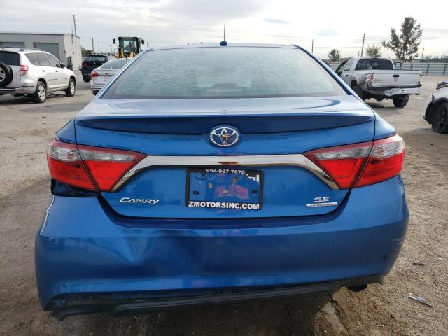 4T1BF1FK5GU561475 - 2016 TOYOTA CAMRY LE BLUE photo 6