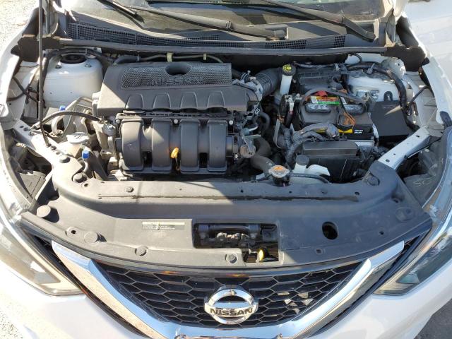 3N1AB7AP7KL610585 - 2019 NISSAN SENTRA S WHITE photo 11