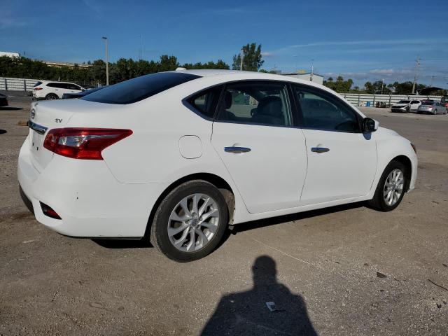 3N1AB7AP7KL610585 - 2019 NISSAN SENTRA S WHITE photo 3