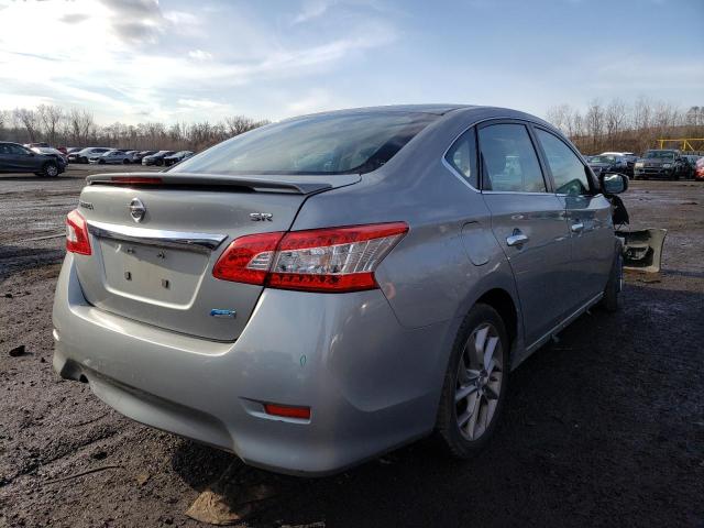 3N1AB7AP8DL794003 - 2013 NISSAN SENTRA S SILVER photo 3