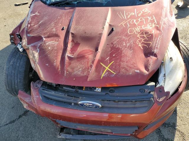 1FMCU0F70EUB32368 - 2014 FORD ESCAPE S RED photo 11