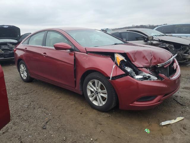 5NPEB4AC5CH481533 - 2012 HYUNDAI SONATA GLS RED photo 4