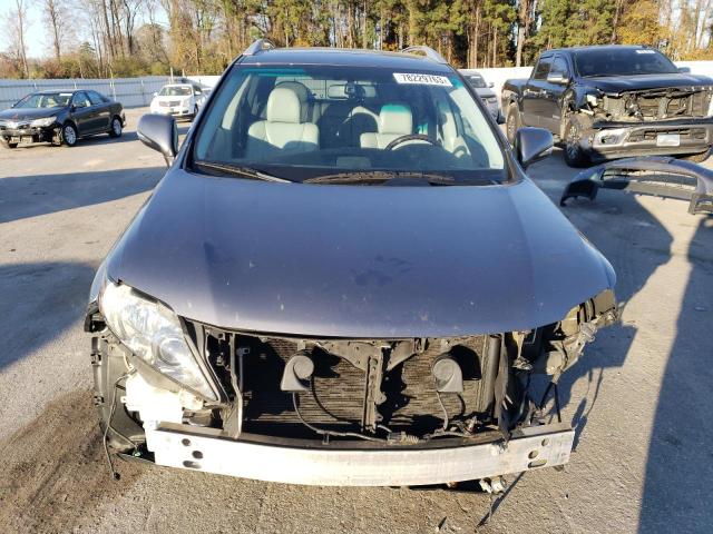 2T2BK1BA6CC131163 - 2012 LEXUS RX 350 GRAY photo 5