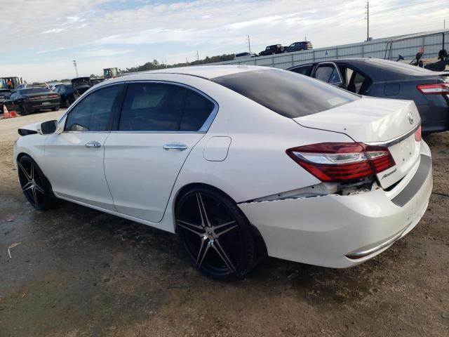 1HGCR2F72GA004902 - 2016 HONDA ACCORD EX WHITE photo 2