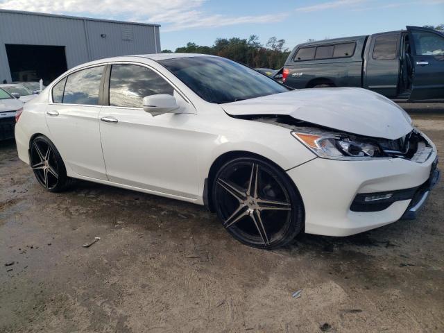 1HGCR2F72GA004902 - 2016 HONDA ACCORD EX WHITE photo 4