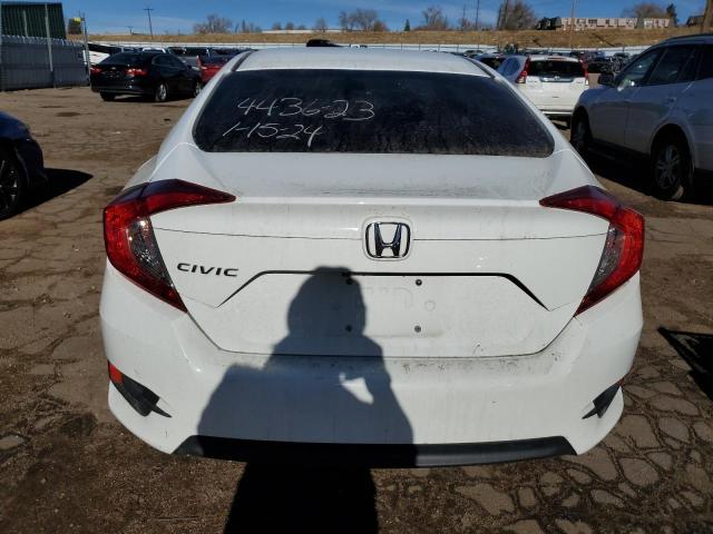 19XFC2F58HE206864 - 2017 HONDA CIVIC LX WHITE photo 6