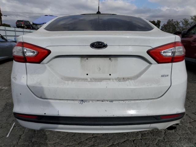 3FA6P0H78DR108658 - 2013 FORD FUSION SE WHITE photo 6