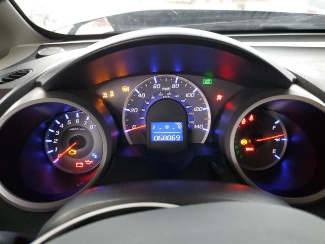 JHMGE8H35CC037169 - 2012 HONDA FIT BLUE photo 9