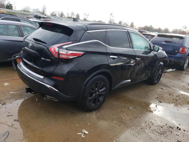 5N1AZ2MH4JN153308 - 2018 NISSAN MURANO S BLACK photo 3