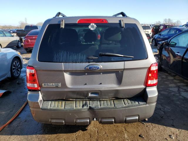 1FMCU0DG7CKA48074 - 2012 FORD ESCAPE XLT GRAY photo 6