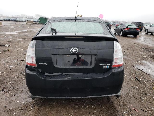 JTDKB20U683425668 - 2008 TOYOTA PRIUS BLACK photo 6