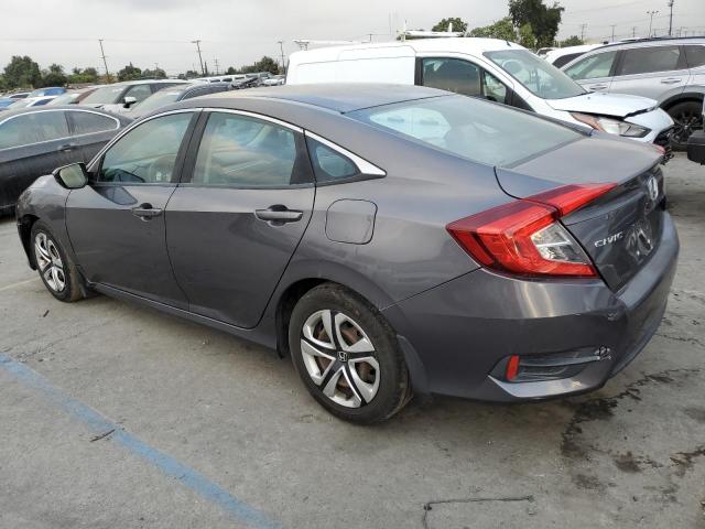 2HGFC2F58GH559674 - 2016 HONDA CIVIC LX GRAY photo 2