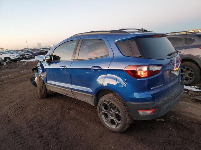 MAJ6P1CL1JC194965 - 2018 FORD ECOSPORT SES BLUE photo 2