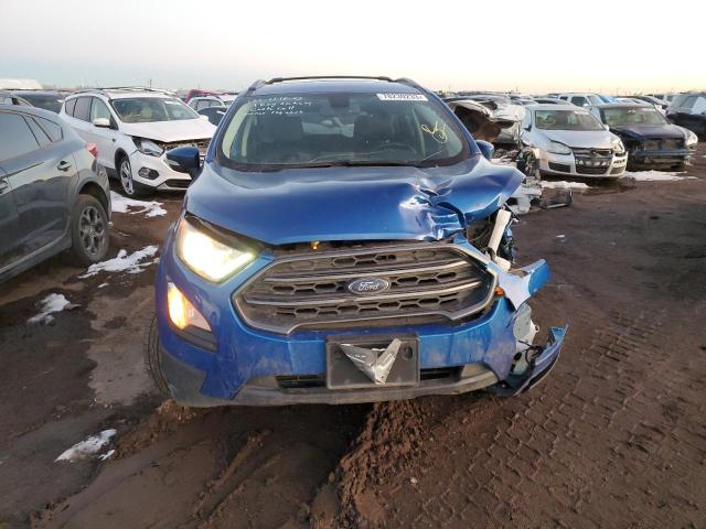 MAJ6P1CL1JC194965 - 2018 FORD ECOSPORT SES BLUE photo 5