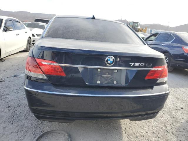 WBAHN83558DT84272 - 2008 BMW 750 LI BLUE photo 6