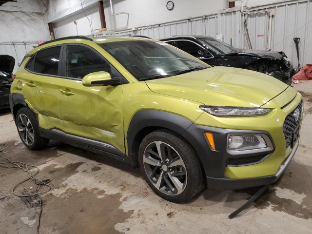 KM8K3CA52LU563992 - 2020 HYUNDAI KONA LIMITED GREEN photo 4