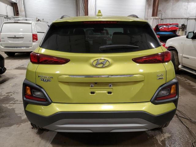 KM8K3CA52LU563992 - 2020 HYUNDAI KONA LIMITED GREEN photo 6