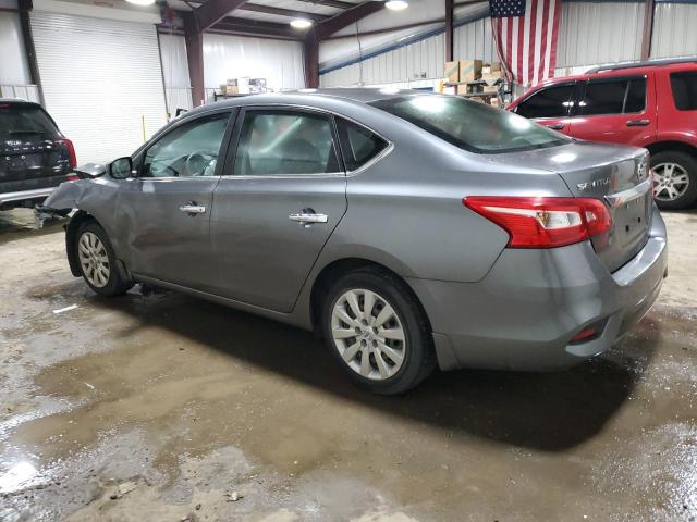 3N1AB7AP2KY330401 - 2019 NISSAN SENTRA S GRAY photo 2