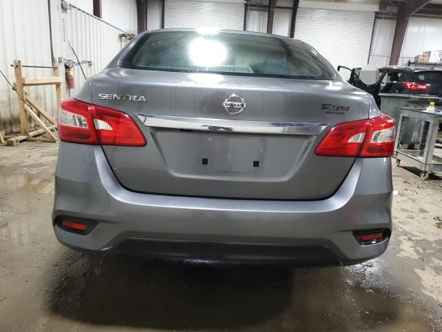 3N1AB7AP2KY330401 - 2019 NISSAN SENTRA S GRAY photo 6