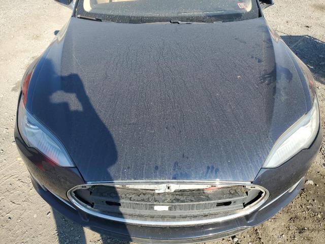 5YJSA1CN0DFP04516 - 2013 TESLA MODEL S BLUE photo 11