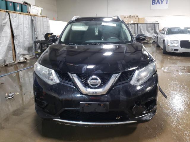 5N1AT2MV6FC751183 - 2015 NISSAN ROGUE S BLACK photo 5