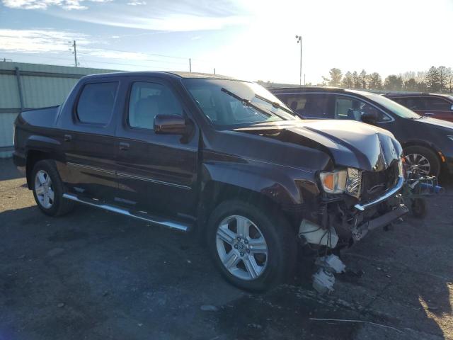 5FPYK1F50AB012634 - 2010 HONDA RIDGELINE RTL MAROON photo 4