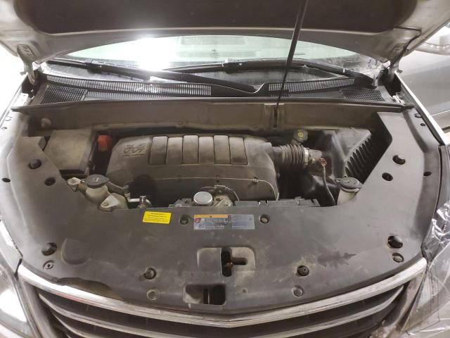 1GNKVJKD9FJ384290 - 2015 CHEVROLET TRAVERSE LTZ SILVER photo 12