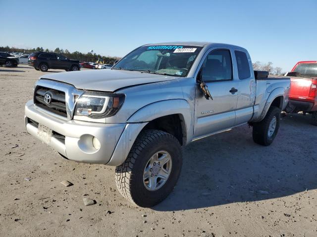 5TETU62N78Z542768 - 2008 TOYOTA TACOMA PRERUNNER ACCESS CAB SILVER photo 1