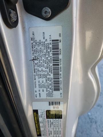 5TETU62N78Z542768 - 2008 TOYOTA TACOMA PRERUNNER ACCESS CAB SILVER photo 12