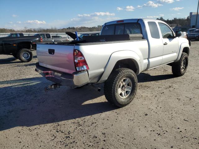 5TETU62N78Z542768 - 2008 TOYOTA TACOMA PRERUNNER ACCESS CAB SILVER photo 3
