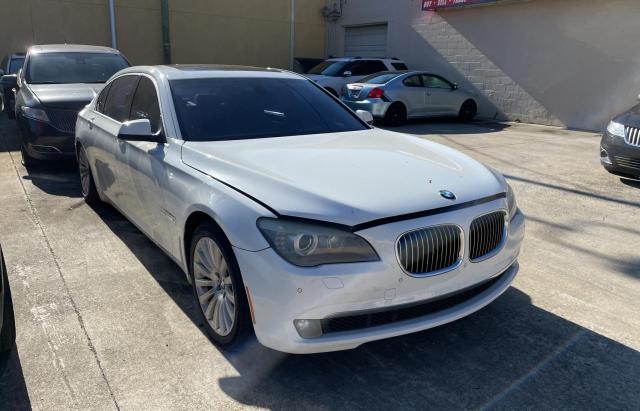 WBAKC8C5XCC434836 - 2012 BMW 750 LXI WHITE photo 1