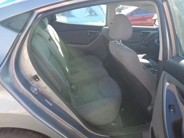 KMHDH4AE0EU081556 - 2014 HYUNDAI ELANTRA SE GRAY photo 10