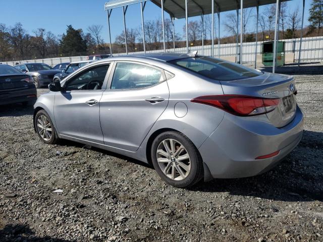 KMHDH4AE0EU081556 - 2014 HYUNDAI ELANTRA SE GRAY photo 2