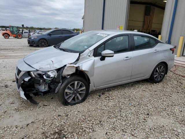 3N1CN8EV1ML895222 - 2021 NISSAN VERSA SV SILVER photo 1