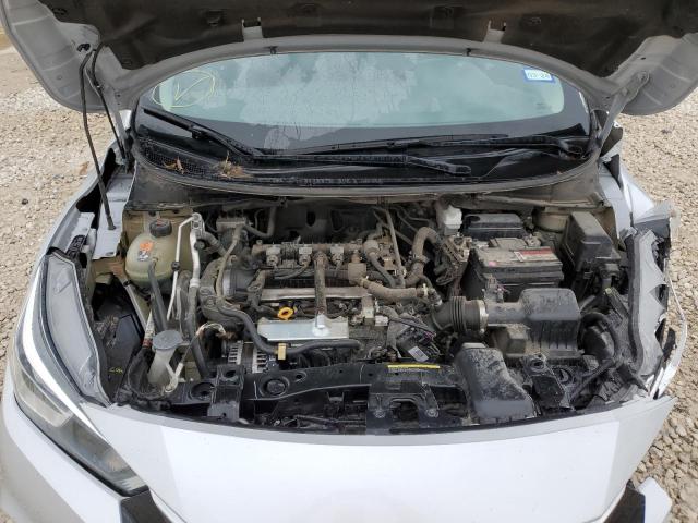 3N1CN8EV1ML895222 - 2021 NISSAN VERSA SV SILVER photo 11