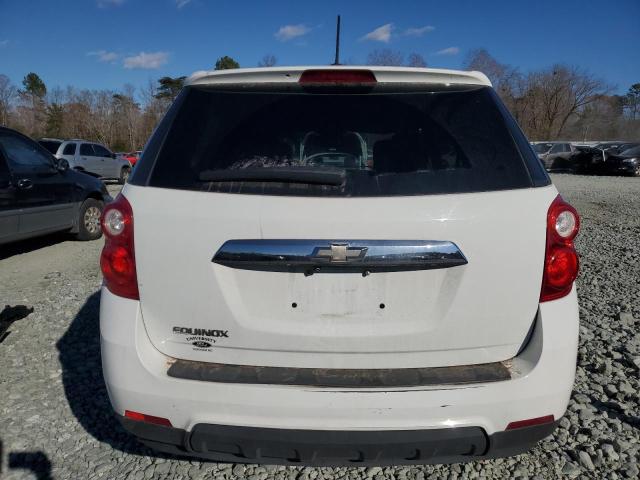 1GNALAEK5FZ108850 - 2015 CHEVROLET EQUINOX LS WHITE photo 6