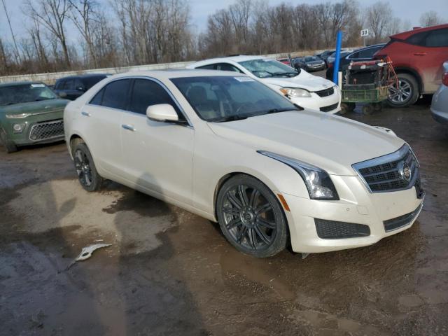 1G6AH5RX2E0117454 - 2014 CADILLAC ATS LUXURY WHITE photo 4