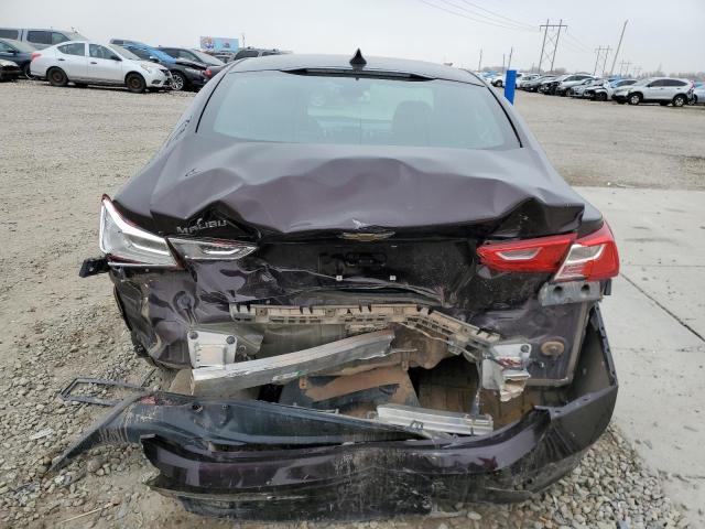 1G1ZC5ST1MF050291 - 2021 CHEVROLET MALIBU LS BURGUNDY photo 6