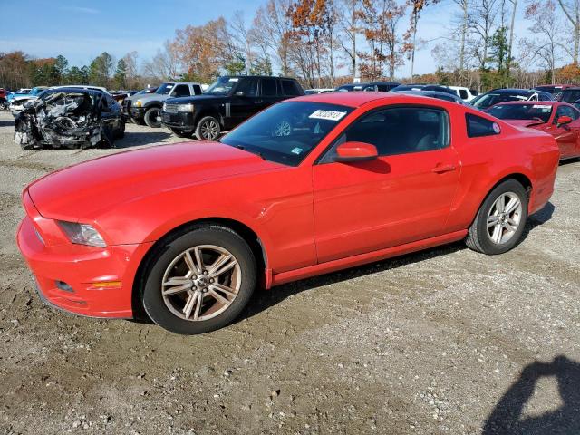 1ZVBP8AM3D5240721 - 2013 FORD MUSTANG RED photo 1