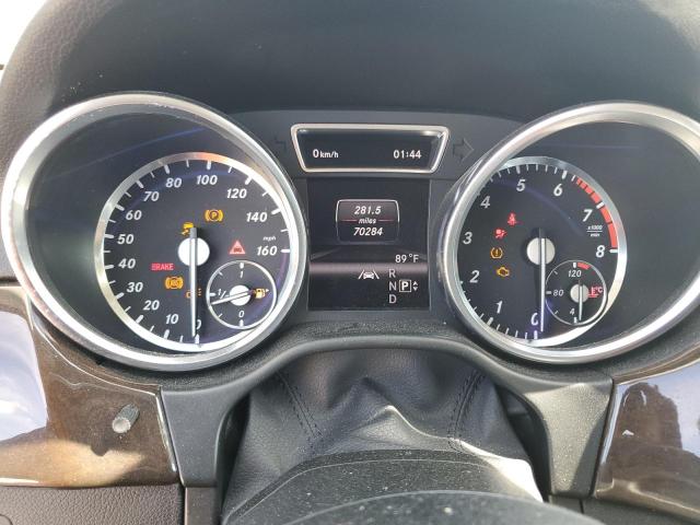 4JGDA5HB2DA163861 - 2013 MERCEDES-BENZ ML 350 4MATIC WHITE photo 9