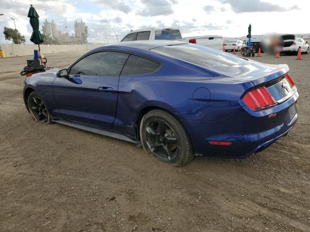 1FA6P8AM9G5200884 - 2016 FORD MUSTANG BLUE photo 2