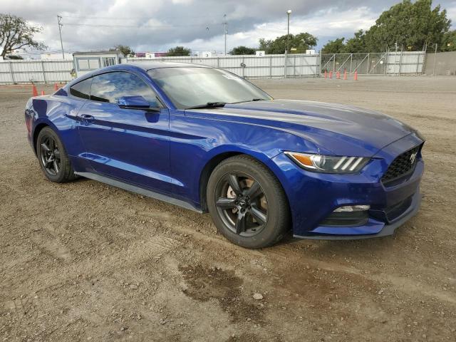 1FA6P8AM9G5200884 - 2016 FORD MUSTANG BLUE photo 4