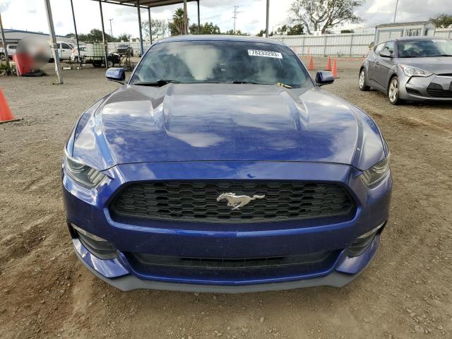 1FA6P8AM9G5200884 - 2016 FORD MUSTANG BLUE photo 5