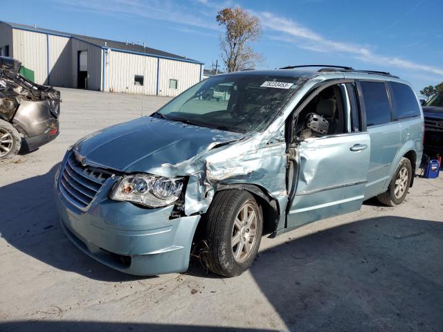 2A4RR8DX1AR375657 - 2010 CHRYSLER TOWN & COU TOURING PLUS BLUE photo 1