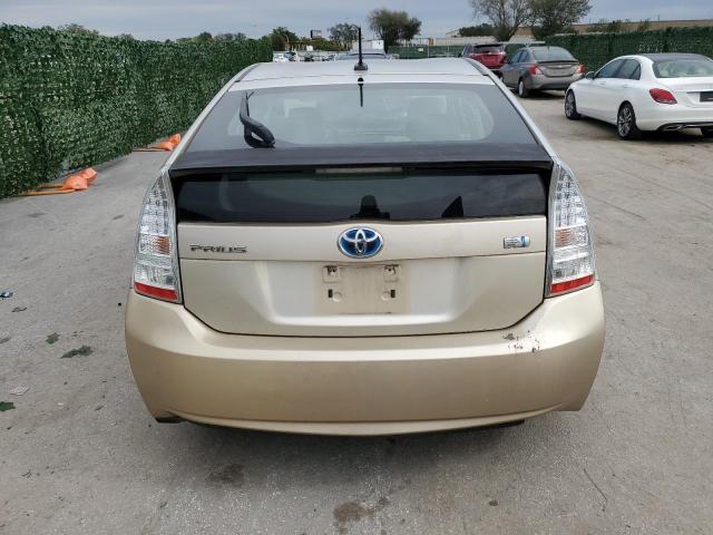 JTDKN3DU8A0074423 - 2010 TOYOTA PRIUS GOLD photo 6