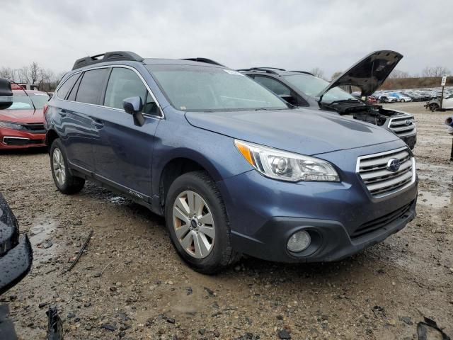 4S4BSADC4H3387154 - 2017 SUBARU OUTBACK 2.5I PREMIUM BLUE photo 4