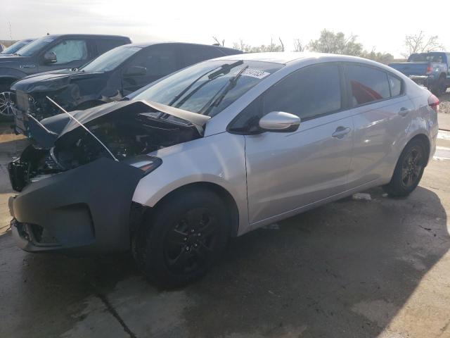 3KPFK4A72HE136026 - 2017 KIA FORTE LX SILVER photo 1