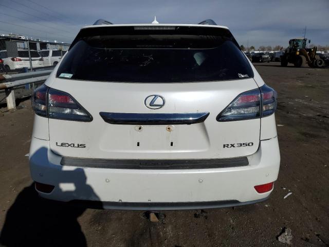 2T2BK1BA0AC012005 - 2010 LEXUS RX 350 WHITE photo 6